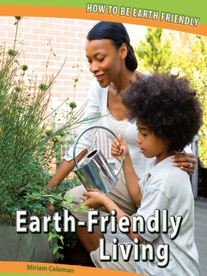 cover image of Earth-Friendly Living
